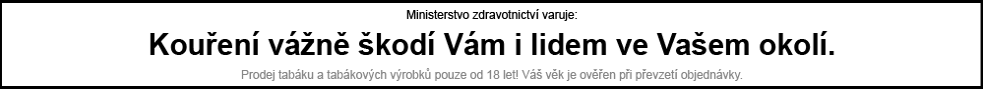 Ministerstvo zdravotnictvi varuje: Koureni vazne skodi zdravi!